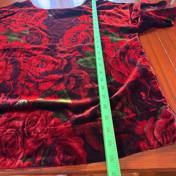 Soft Surroundings Red Top Size Large - Picture 4 of 5